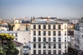 View over Paris from Montmartre Royalty Free Stock Photo