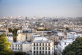 View over Paris from Montmartre Royalty Free Stock Photo