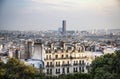 View over Paris from Montmartre Royalty Free Stock Photo