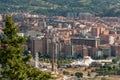 View over parts of the city of Bilbao