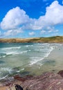 View over Polzeath Beach