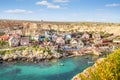 View over Popeye village, Malta Royalty Free Stock Photo