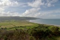 View over Porlock Bay from Bossington in Exmoor