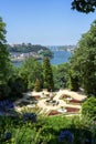 view over Porto Portugal from the Jardins do Palacio de Cristal Crystal Palace gardens Royalty Free Stock Photo