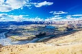 View over Queenstown New Zealand Royalty Free Stock Photo