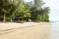 View over a quiet and unpopulated beach in Phuket - Thailand-2