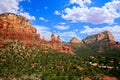 Red rocks of Sedona with Twin Buttes, Arizona, USA Royalty Free Stock Photo