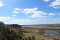 View over the river