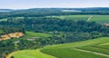 View over river Moezel or Mosel