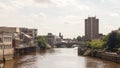 View Over River Ouse York Royalty Free Stock Photo