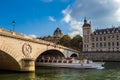 View over the river Seine in Paris, France