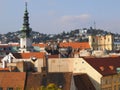 View over the roofs of Bratislava.