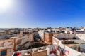 View over the roofs of buildings in Essauira Morocco Royalty Free Stock Photo