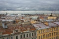 View over the roofs of the old European city Royalty Free Stock Photo