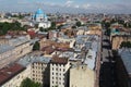 View over the roofs of the old European city Royalty Free Stock Photo