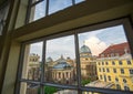 View over the roofs of the old town of Dresden