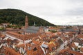 View over the rooftops of Heidelberg