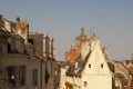 Rooftops in Loches, Indre region of France Royalty Free Stock Photo