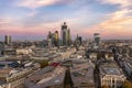 View over the rooftops of London, UK Royalty Free Stock Photo