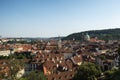 View over rooftops of the old town area