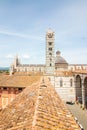 View over rooves of Siena Royalty Free Stock Photo