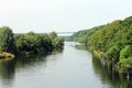 View over the Ruhr at Kettwig