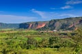 View over the rural Harau Valley, West Sumatra, Indonesia Royalty Free Stock Photo