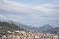 view over Salerno city near Amalfi coast Italy