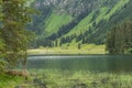 View over the Schwarzsee in Nature reserve Klein Solk Austria