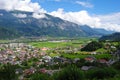 View over Schwaz. Royalty Free Stock Photo