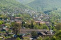 View over Sheki town in Azerbaijan