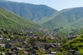 View over Sheki town in Azerbaijan