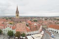 View over Sibiu City, Romania