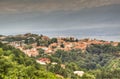 View over Sighnaghi Royalty Free Stock Photo