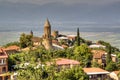View over Sighnaghi Royalty Free Stock Photo