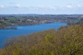 View over Silkeborg Lake in Denmark Royalty Free Stock Photo