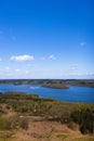 View over Silkeborg Lake in Denmark Royalty Free Stock Photo