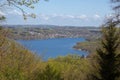 View over Silkeborg Lake in Denmark Royalty Free Stock Photo