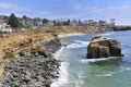 View over Sunset Cliffs beach Royalty Free Stock Photo