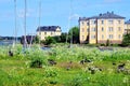 View over Suomenlinna, Finland Royalty Free Stock Photo