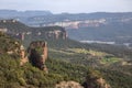 View over Tavertet Cliffs, Catalonia Royalty Free Stock Photo