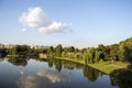 View over Tineretului Park Royalty Free Stock Photo