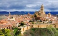 View over Segovia, Spain