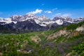 Arslanbob panorama in Kyrgyzstan