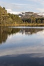 View over Uath Lochans at Glen Feshie in Scotland.