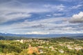 View over the valley of Tarapoto Royalty Free Stock Photo