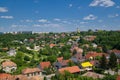 View over Veszprem town, Hungary Royalty Free Stock Photo