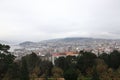 The View Over the Vigo Skyline in North West Spain Royalty Free Stock Photo