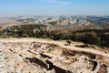 View overlooking Jerusalem city.