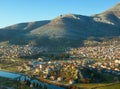 View overlooking the Trebinje city; Bosnia and Herzegovina